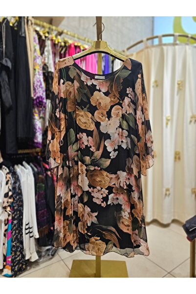 MADE İN ITALY İtalyan Kadın İpek Elbise