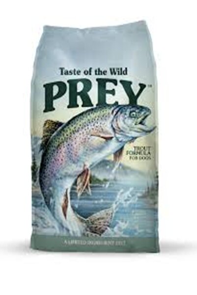 Taste of the Wild تركيبة طعام سمك السلمون المرقط للكلاب بمكونات محدودة 11.4 ك...