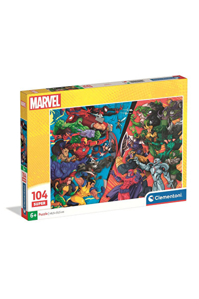 AVENGERS Пъзел Marvel срещу злодеите Clementoni 104 части