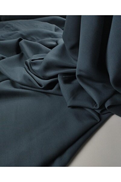 Kumaş Parça Țesătură din viscoză care se transformă în albastru petrol (lățim...