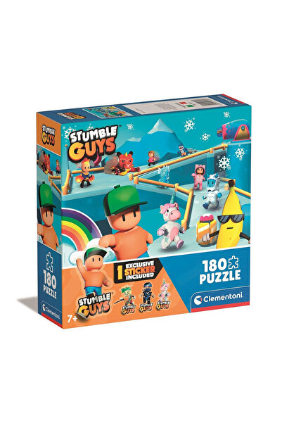Stumble Guys Rainbow Puzzle Clementoni cu 180 de piese