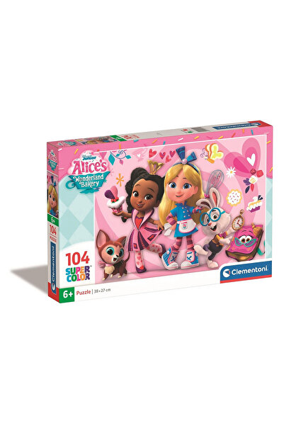 Alice în Cofetăria Minunilor Baking Puzzle Disney 104 de piese Clementoni