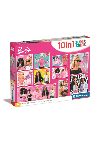 Barbie Girl Puzzle 10 in 1 Clementoni