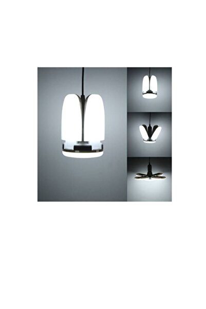Gold Silver Adana Kalite 60 Watt -4 Kollu Katlanır Pervane Led Ampül-tasarruflu(Dönmez!)