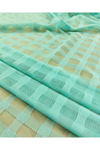 Kumaş Parça Jerseu de culoare verde deschis (lățime 140 cm x lungime 125 cm)