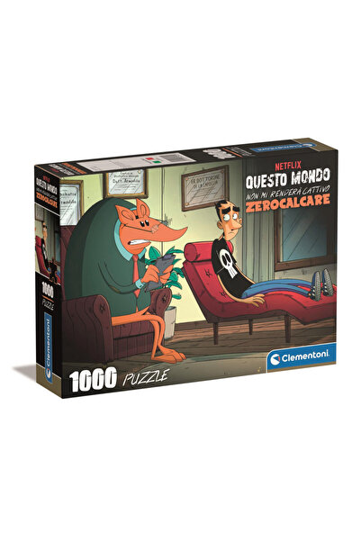 ANIME Dr Armadillo Lumea Împotriva 1000 de piese Puzzle Compact Clementoni