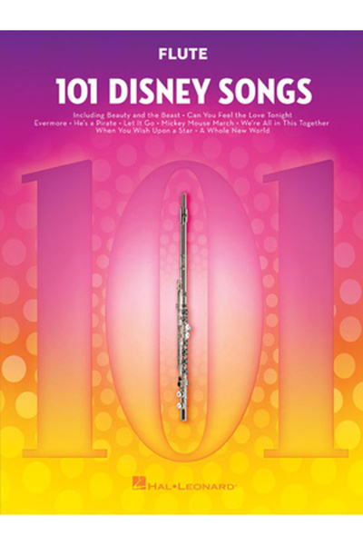 Hal Leonard Pub Co 101 cântece Disney: Pentru flaut