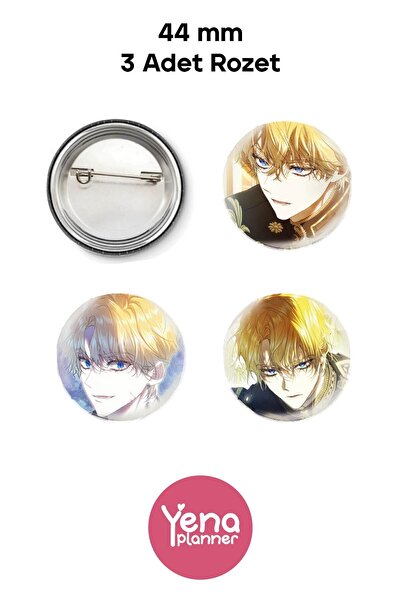 Yenaplanner The Villainess este un set de ornamente/butoane pentru geantă de tip marionetă