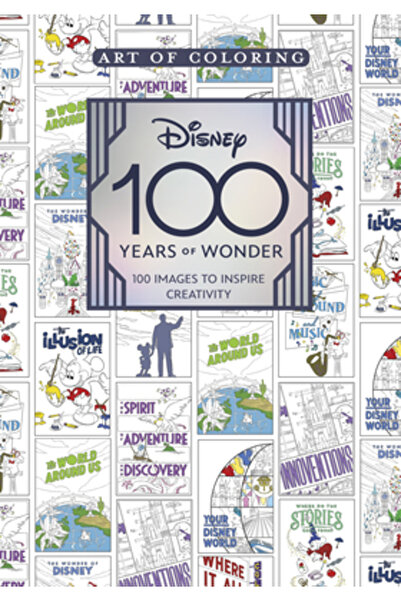 Disney Pr Arta coloratului: Disney 100 de ani de minuni: 100 de imagini pentr...