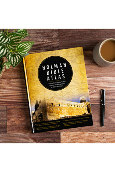 Broadman Pr Atlasul biblic Holman: Un ghid complet pentru geografia extinsă a istoriei biblice