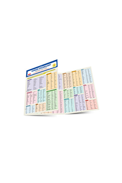 Tuttle Pub Fișă de studiu a vocabularului în limba coreeană: Vocabular cheie ...