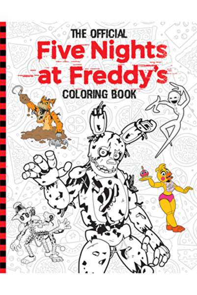 Scholastic Cartea de colorat oficială Five Nights at Freddy's