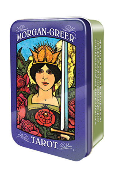 U S Games Systems Inc Tarot Morgan-Greer într-o cutie de conserve