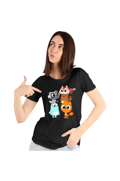 OEM Tricou Femei Kiff Chibi Toti Anime