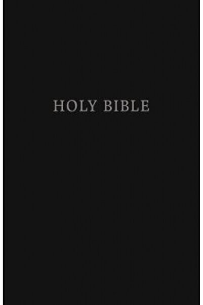 Nelsonword Pub Group KJV, Biblia Pew, Tipărire mare, Copertă cartonată, Negru, Ediție cu litere roșii