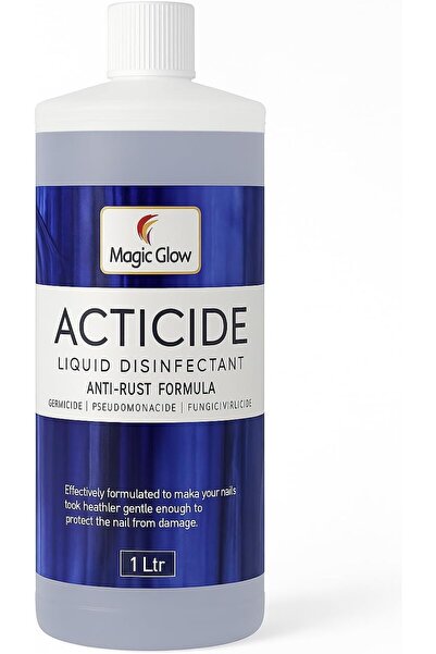 Magic Glow 1 Liter Acticide Liquid Disinfectant Anti-Rust Formula Germocide, Pseudomonacide, Fungicide, Virucid