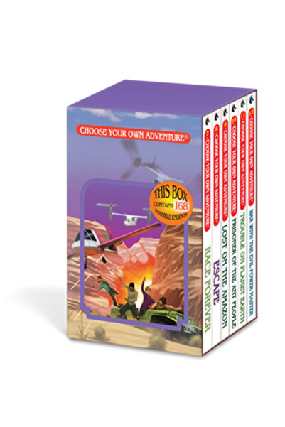 Choose Your Own Adventure Set cu 6 cărți, nr. 2 Clasic 7-12: : Set cutie care...