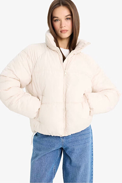 DeFacto Vodotěsná bunda Regular Fit se stojáčkem a zipem E8690AX25AU