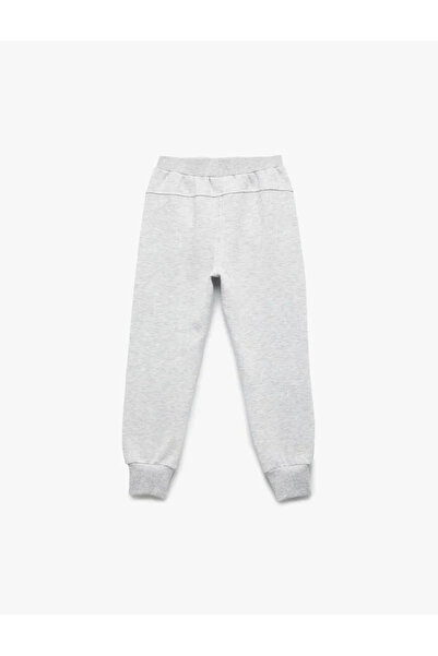 Koton Basic Jogger Gri Kız Çocuk Eşofman Altı 6Wkg40062Ak