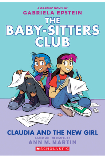 Graphix Claudia și fata nouă (romanul grafic Clubul bonelor #9), volumul 9