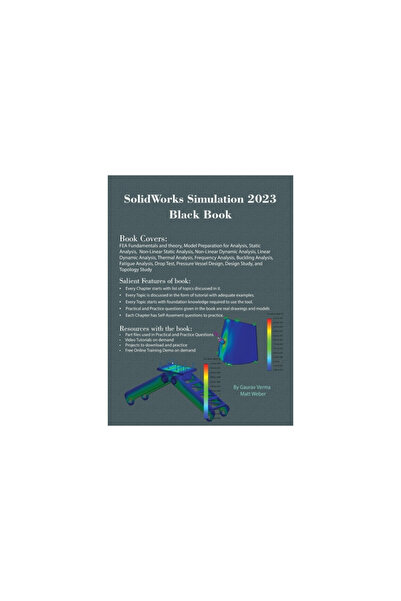 Cadcamcae Works SolidWorks Simulation 2023 Black Book