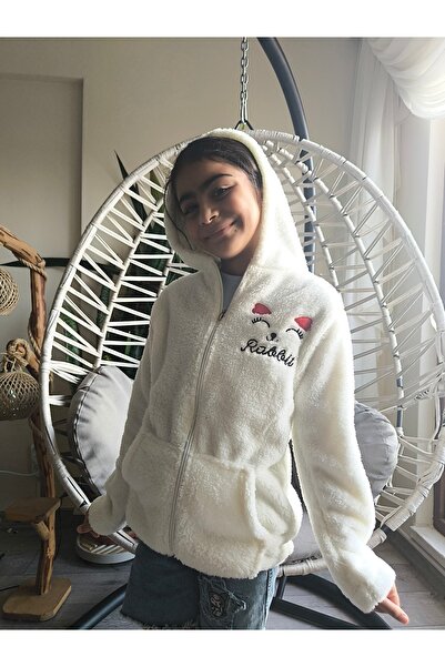 Star Pop Djevojački Pliš Flis kardigan sa kapuljačom Džep sa rajsferšlusom pa...