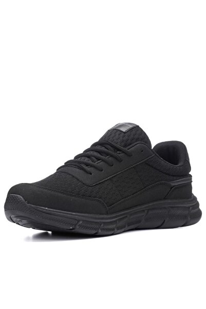 Onlo Ayakkabı Lpn-050 Black Bonded Anatomical Lightweight Sole Men's Walking Sports Shoes