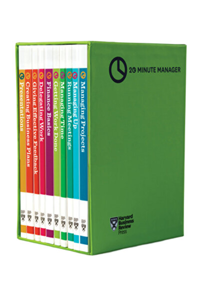 Mason Crest Publ Set cutie HBR Manager de 20 de minute (10 cărți) (Seria HBR ...