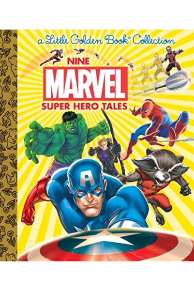 Golden Books Pub Co Inc Nine Marvel Super Hero Tales (Marvel)