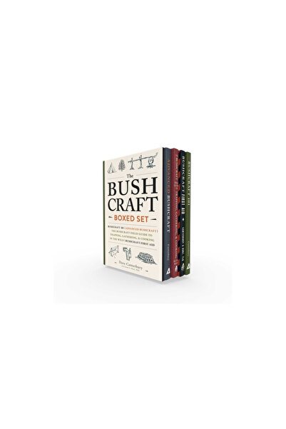 Adams Pub Setul Bushcraft: Bushcraft 101; Bushcraft Avansat; Ghidul de pescuit la capcane Bushcraft, G