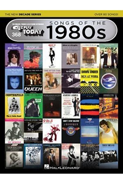 Routledge Chapman Hall Cântece ale anilor 1980 - Seria Noul Deceniu: E-Z Play...