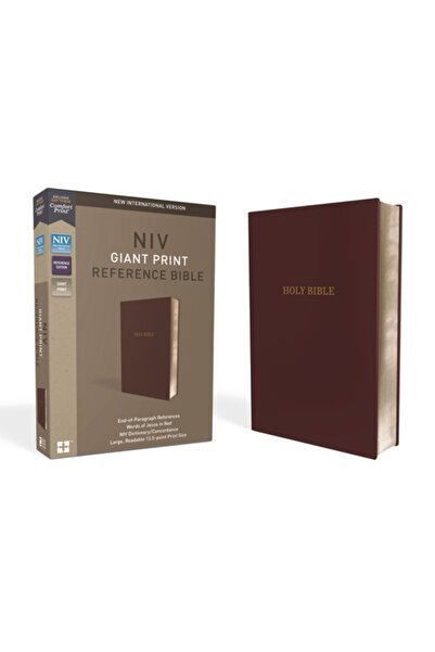 Zondervan Pub House NIV, Biblie de referință, Imprimare gigantică, Aspect pie...