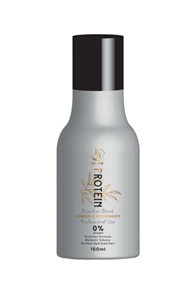 B H BIO HAIR مزيج البروتين البرازيلي بالأرغان وإكليل الجبل 0% فورمالين 150 مل