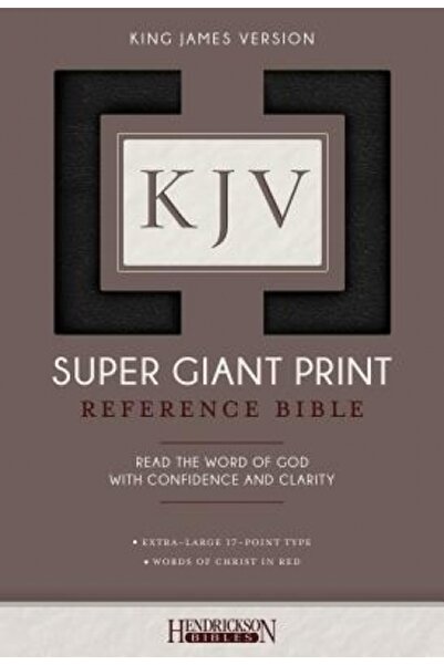 Kessinger Pub Llc KJV Super Giant Print Bible