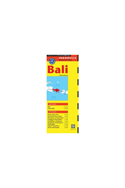 Periplus Ed Bali Travel Map