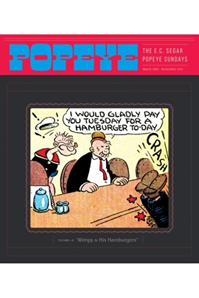 Fantagraphics Books Popeye Volumul 2: Puștiul și hamburgerii lui