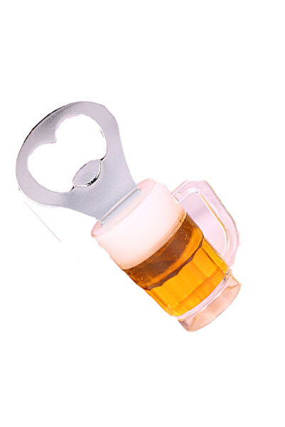 QttvbTna Magnetic bottle opener, stainless steel, wine glass design, portable, with fridge magnet