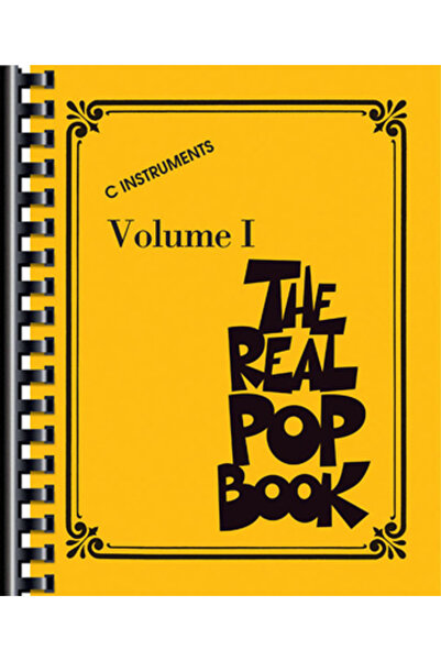 Hal Leonard Pub Co Cartea Real Pop - Volumul 1: Instrumente în Do