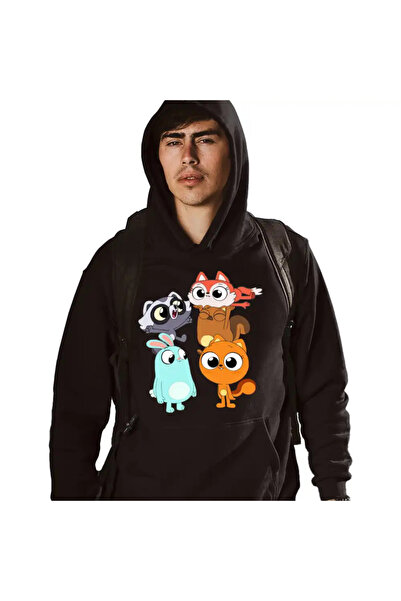 OEM Ανδρικό Hoodie Kiff Chibi Toti Anime