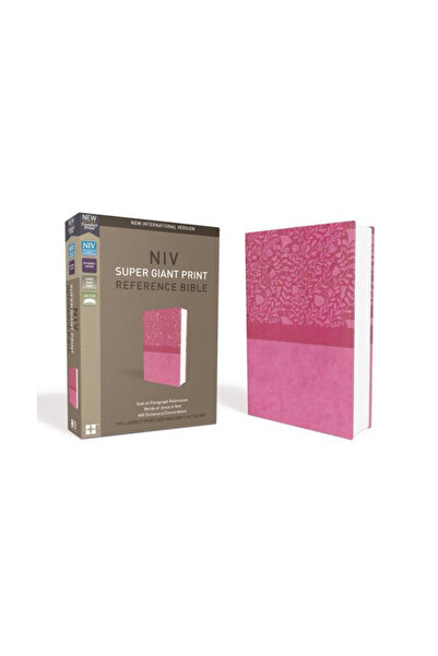 Zondervan Pub House NIV, Super Giant Print Reference Bible, Giant Print, Imit...