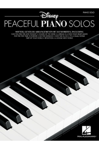 Hal Leonard Pub Co Solo-uri de pian liniștite de la Disney