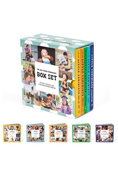 Little Feminist Pr Set de cărți We Are Little Feminists: Familii, Cum mâncăm,...