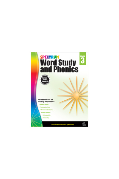 GENERAL BOOKS Studiul cuvintelor și fonetică Spectrum, clasa a III-a