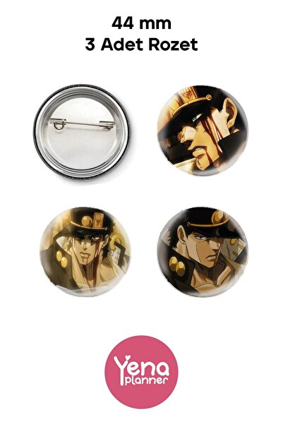 Yenaplanner مجموعة زينة / شارات حقيبة جوجو بيزير أدفنتشر