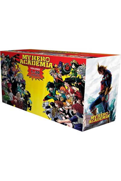 Viz LLC Setul 1 al cutiei My Hero Academia: Include volumele 1-20 cu Premium