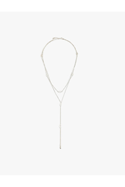 Koton Çift Sıra Uzun Zincir Kolye