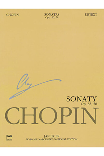 Addison Wesley Pub Co Inc Sonate, Op. 35 și 58: Chopin Ediție Națională Vol. X