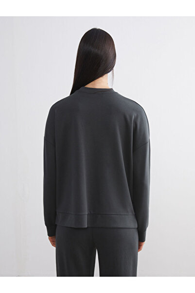 LC Waikiki Λαμπερές επιλογές από το Shining Store |   Γυναικείο φούτερ Modal Mixed oversized