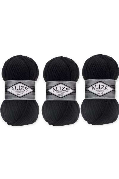 Alize Wool Threads Super Lana Maxi 3 Pieces