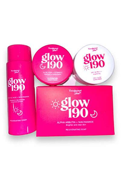 Transformed Skin - GLOW 190 - REJUVENATING SET - ( PINK )
